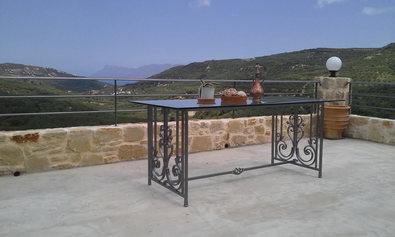 Traditional House Koukounara Kissamos Bagian luar foto