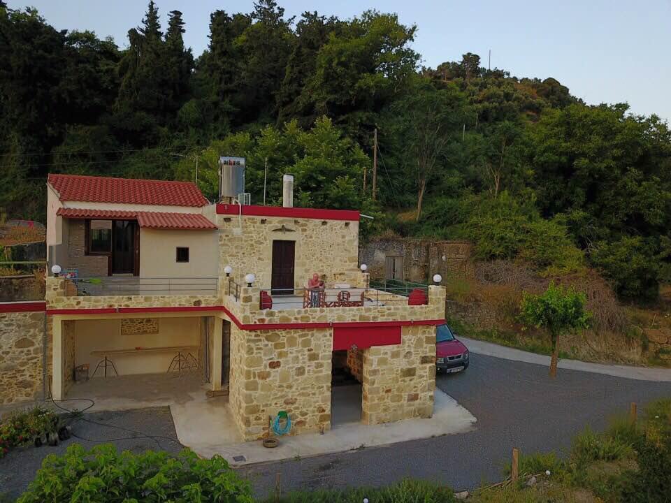 Traditional House Koukounara Kissamos Bagian luar foto