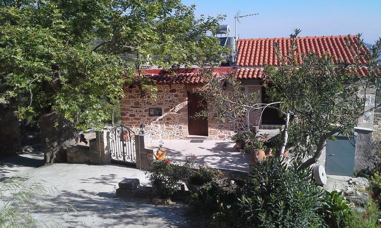 Traditional House Koukounara Kissamos Bagian luar foto